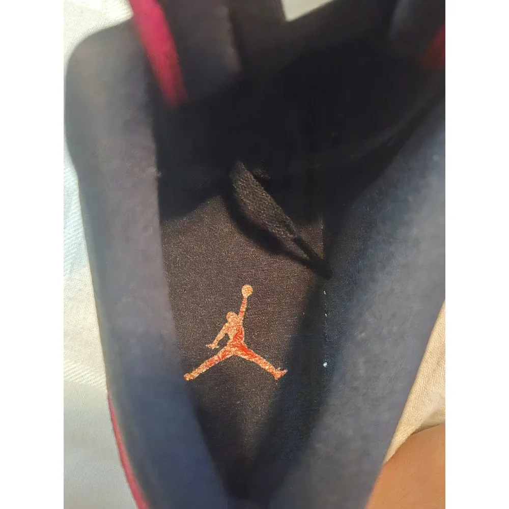 Nike Air Jordan 1 Low Reverse Bred Gym Red Black White 553558-606 Size 9.5 NIB - Picture 7 of 13